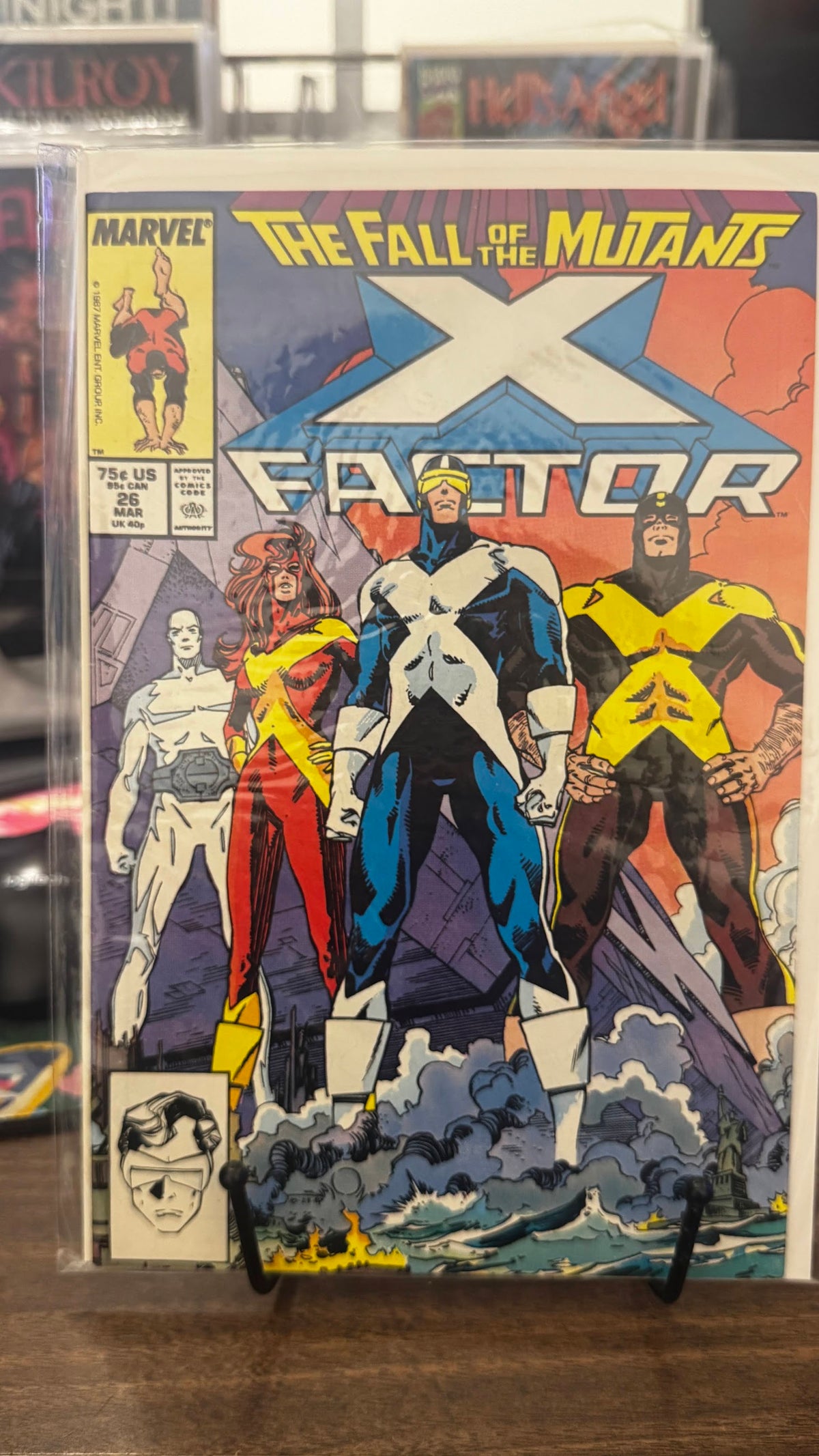 X-Factor #26 (1987) New costume design X-Factor Marvel VF 8.0 Copper Age