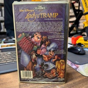 Lady and the Tramp Walt Disney VHS Movie Good Condition 2