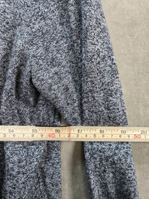 Old Navy Women's Gray Marled Knit Crew Neck Pullover Sweater Size M 5
