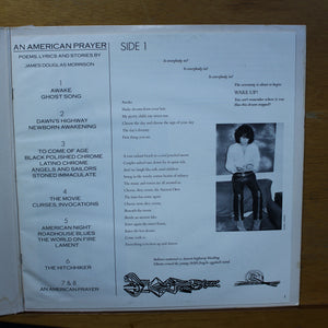 Jim Morrison An American Prayer LP Elektra EKS 75005 1978 3