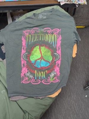 Fleetwood Mac World Peace Live Concert T Shirt L XL Used Blues Pop Rock Band 1