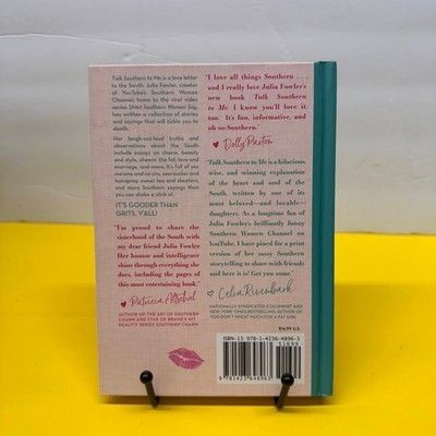 Talk Southern To Me Julia Fowler Hardcover Southern Sayings Stories Humor Book