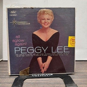Peggy Lee Vinyl LP Record All Aglow Again Used 1