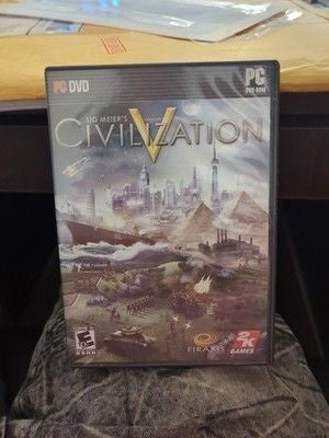 Civilization 5 - Sid Meier (PC, DVD, 2010) complete w/ manual and poster Read 4