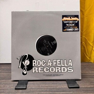Memphis Bleek Everything's A Go We Ballin 12 Inch Vinyl Used Roc-A-Fella 2003