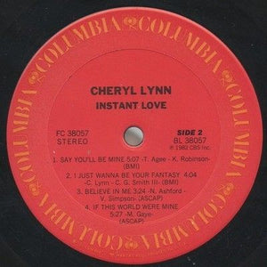Cheryl Lynn Instant Love Vinyl LP Record Used Soul Funk 12 Inch 3