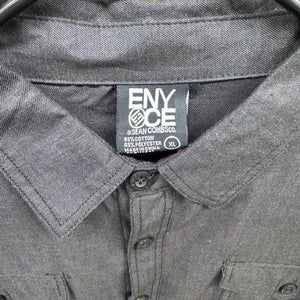 Enyce Shirt Mens XL Long Sleeve Button Up Globe Trekker Streetwear 90s 5