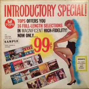 Various Artists Vinyl LP Record Tops Sampler Used 3