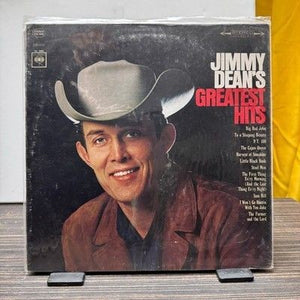 Jimmy Dean Greatest Hits 12 inch Black Vinyl LP Used Columbia Country Stereo 1