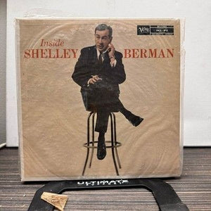 Shelley Berman Vinyl LP Record Inside Shelley Berman Used Comedy Album 1