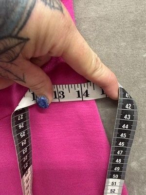 Old Navy Dress Womens Small Pink Sleeveless Fit Flare Tank Casual Summer Stretch 4
