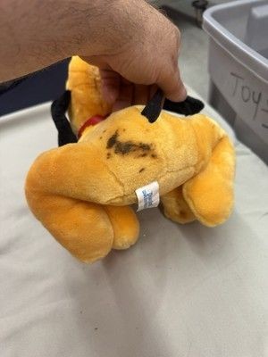 Disney Pluto Dog Plush Stuffed Animal Toy 10 Inch Vintage Used 5