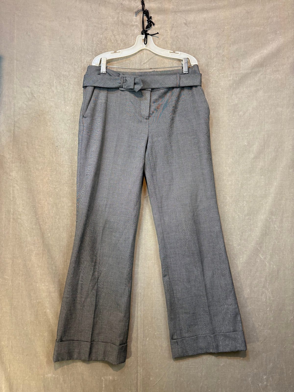 Dalia-Collection Dress Pants Gray Size 4P Good Condition Stretch Fabric