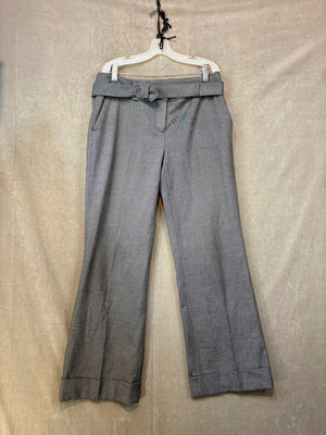 Dalia-Collection Dress Pants Gray Size 4P Good Condition Stretch Fabric 1