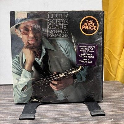 Dexter Gordon Quartet Manhattan Symphonie Jazz Black Vinyl LP Used