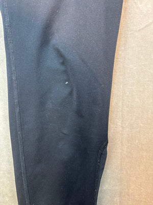Nike Leggings Black Women Size M Athletic 82% Polyester 18% Spandex Excellent Us 3