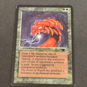 Powerleech Antiquities 34 MTG Magic The Gathering MP 1