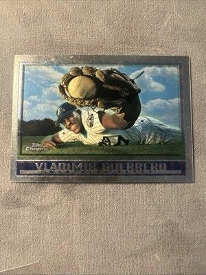 1998 Topps Chrome Foil VLADIMIR GUERRERO #5 Expos HOF 90s SP Rare