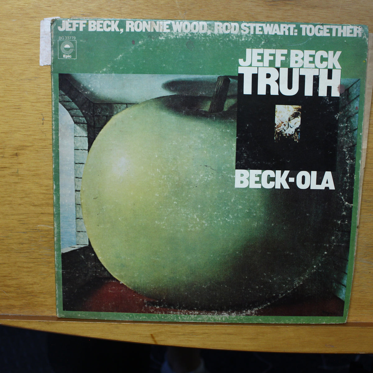 Jeff Beck Truth / Beck-Ola LP Epic BG 33779