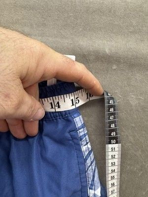 Ron Jon Surf Shop Swim Trunks Mens Medium Blue Red Board Shorts Endless Summer 5
