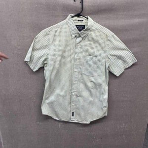 Abercrombie & Fitch Shirt Mens Medium Fitted Short Sleeve Button Down Casual 2