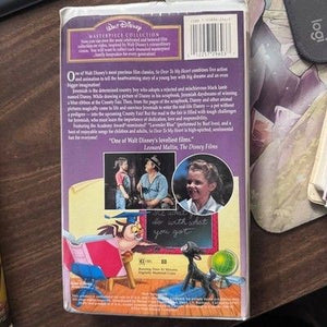 Walt Disney So Dear to My Heart VHS Movie Excellent Used Condition 1