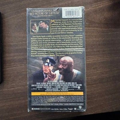 SEALED The Green Mile VHS Movie Tom Hanks Frank Darabont Drama Film