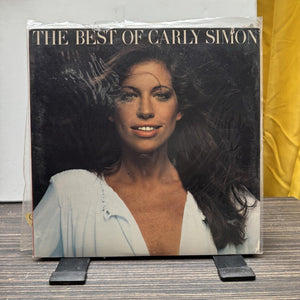 Carly Simon Vinyl LP The Best Of 12 Inch Black Used Elektra Pop Rock 1975 2