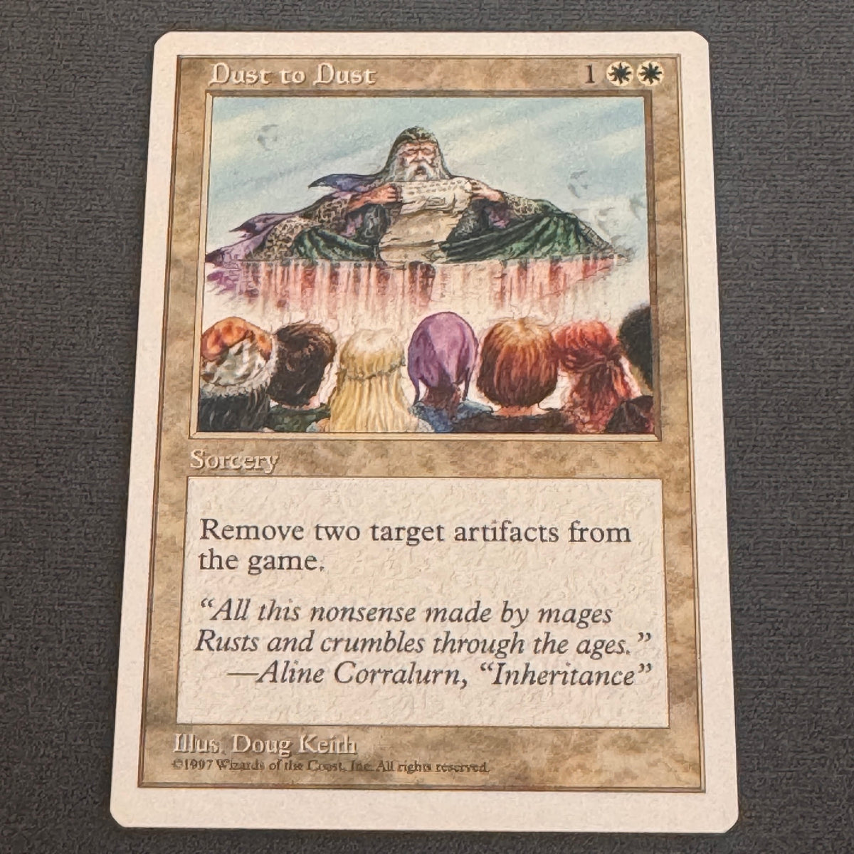 Dust to Dust Fifth Edition 29 MTG Magic The Gathering MP