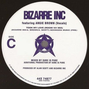 Bizarre Inc Took My Love 12" Vinyl Record 5