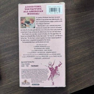 The Unsinkable Molly Brown VHS Movie Debbie Reynolds MGM Musical Film 2