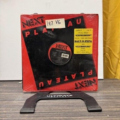 Salt-N-Pepa Expression 12 Inch Black Vinyl Single 1989 Hip Hop Used