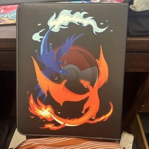 New Card Binder for Pokemon Cards Holder Fits 400 Cards with 50 Removable Sleeve 2