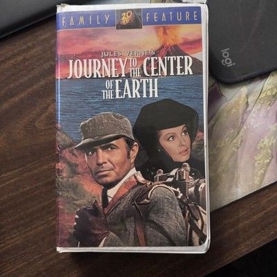Journey to the Center of the Earth VHS Family Movie 1959 Good Condition