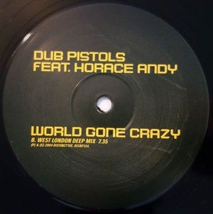 Dub Pistols World Gone Crazy 12 Inch Vinyl Record Used 4