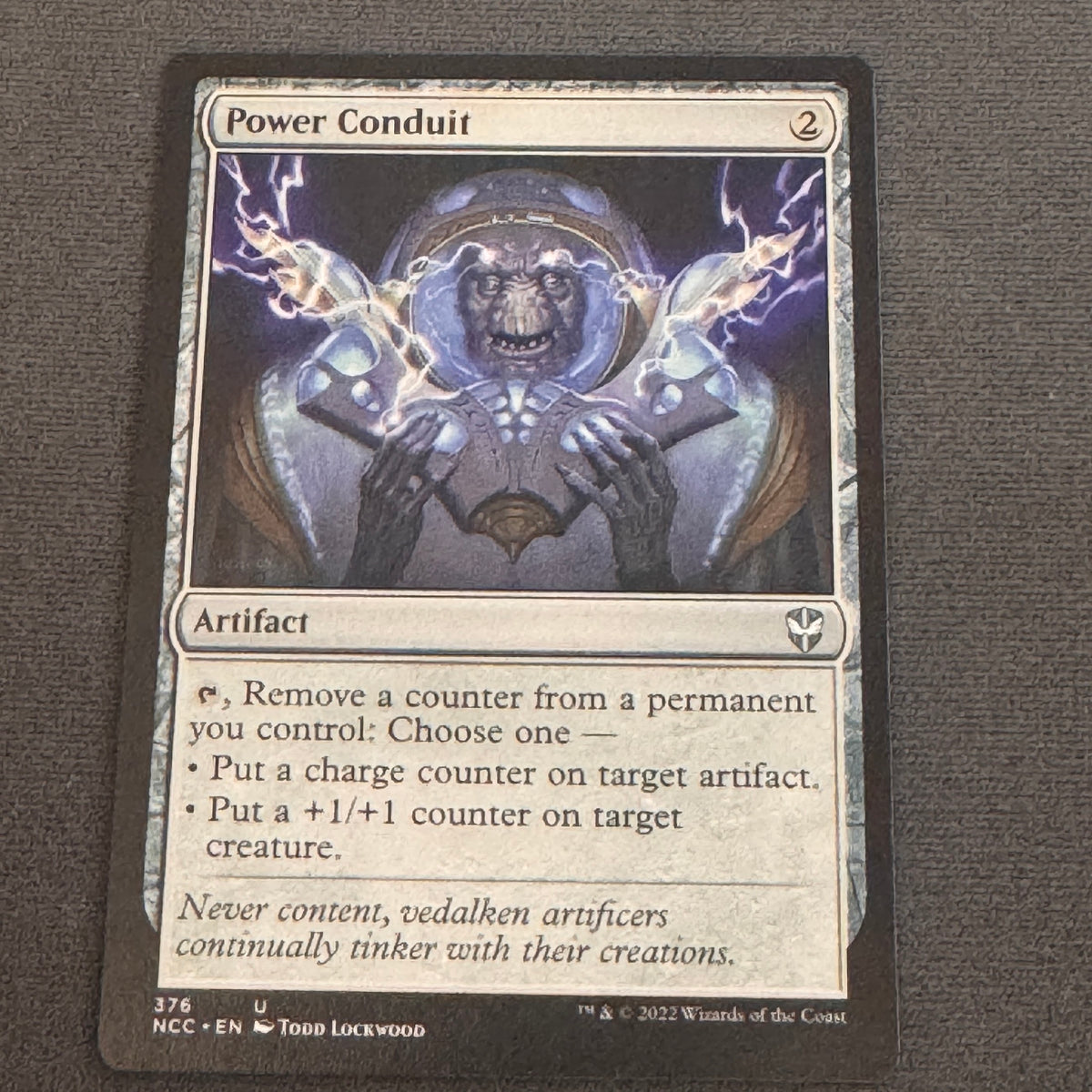 Power Conduit New Capenna Commander 376 MTG Magic The Gathering LP