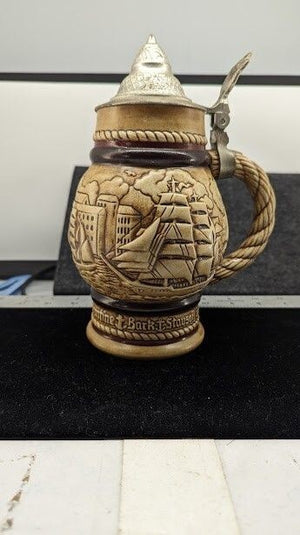 Numbered Limited Edit. Tall Ships Beer Stein 1977 Ceramarte Handcrafted Brazil 3