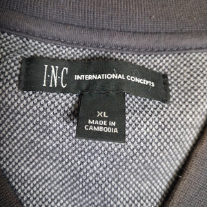 INC International Concepts Mens Gray Colorblock Bomber Jacket Size XL 3