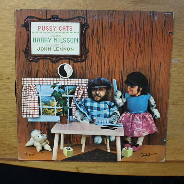 Harry Nilsson Pussy Cats LP RCA Victor CPL1-0570 1974