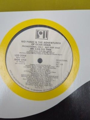 Kid Panic & Adventures Of Dean Dean - We Can Do This 1991 12" Promo LP VG+ 4