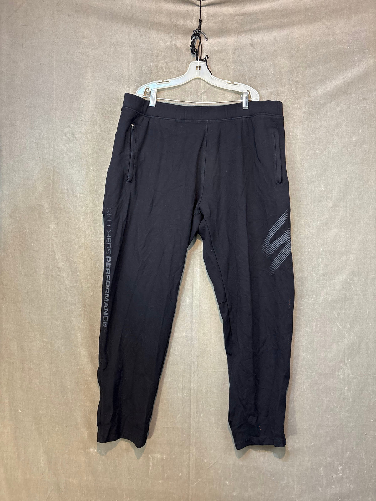 Skechers Performance Track Pants Black XXL Good Condition Athletic