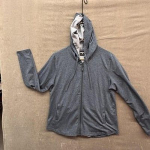 32 Degrees COOL Hoodie Mens Large Blue Full Zip Lightweight Performance Stretch 1