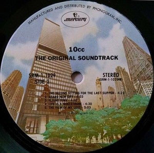10cc Vinyl LP Record The Original Soundtrack Used 5