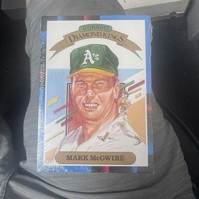 1988 Donruss Diamond Kings Complete Jumbo Set 27 Cards 5x7 Mark McGwire Sealed