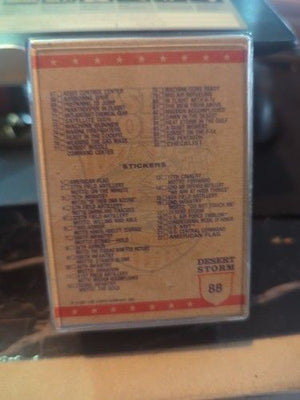 VINTAGE! 1991 Topps Desert Storm Trading Card Set #1-88 w/ Stickers #1-22 2