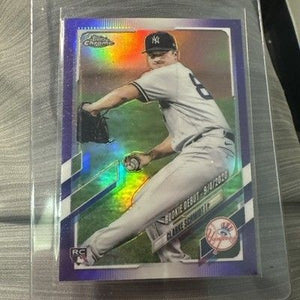2021 Topps Chrome Purple Refractor #USC81 Clarke Schmidt RC Rookie Card Yankees 2