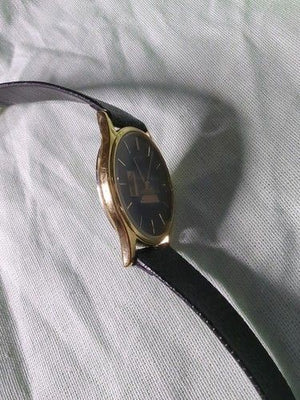 Seiko Watch Men Gold Tone Dial 32mm Tournament Of Champions Used 5