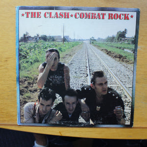 The Clash Combat Rock LP Epic E 37689 1982 1