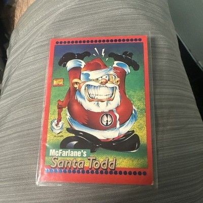McFarlane's Santa Todd 1993 Wizard Magazine Promo Promotional Trading Card