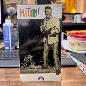 Hatari John Wayne VHS Movie Paramount Pictures 1962 Adventure Film 1